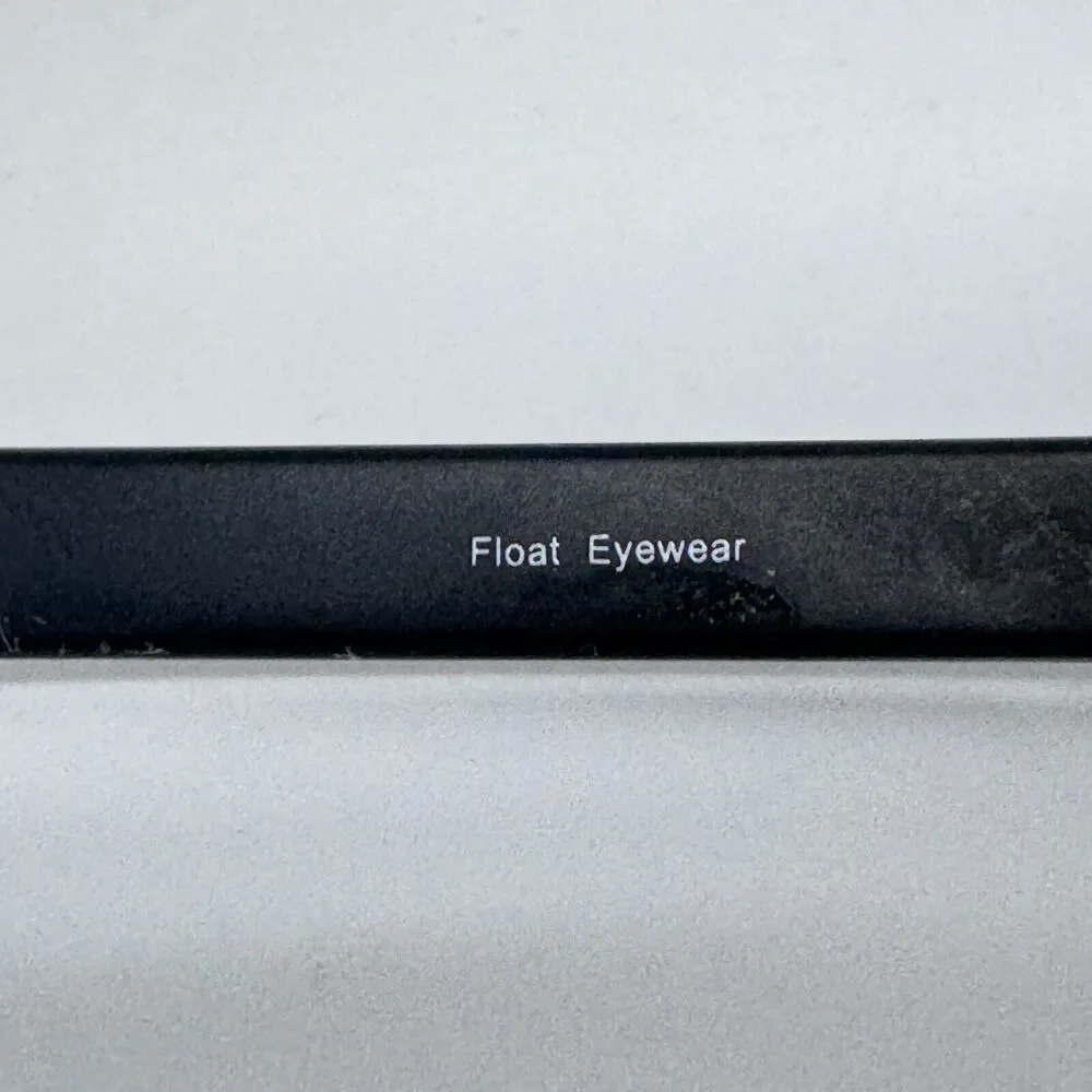 Float Eyewear FLT2933ET Eyeglass Frames Black Stainless Steel 52-18-137‎ H1311